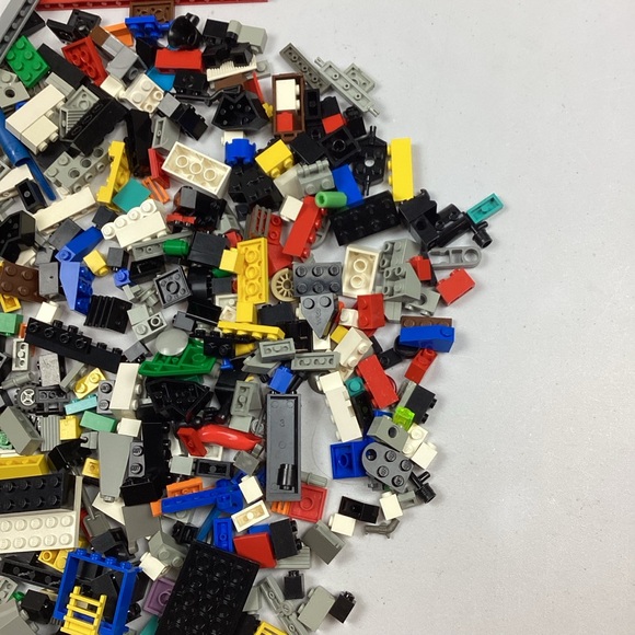 Lot of Lego Blocks weighing 14.6 oz Mixed Blocks - Picture 6 of 7